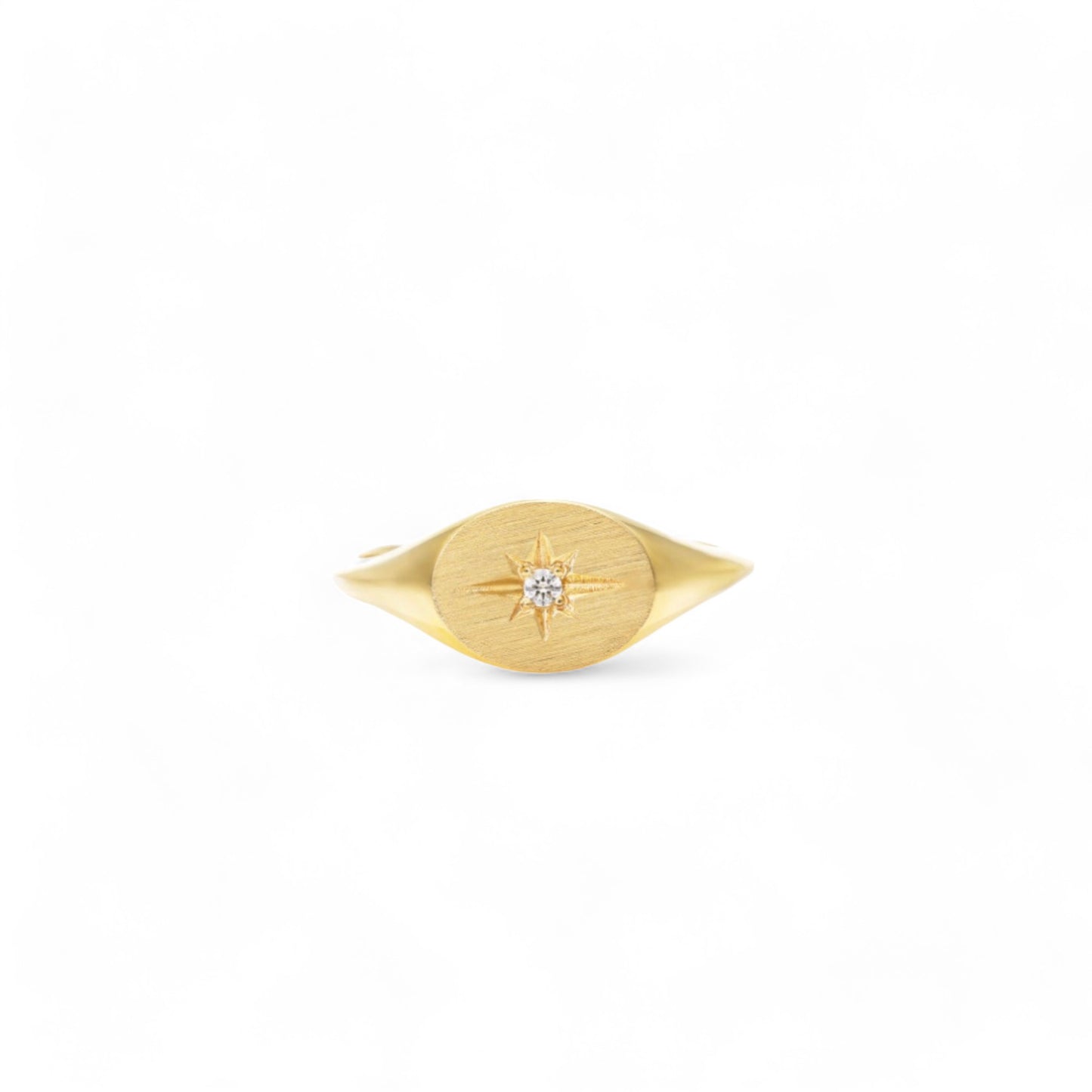 Starburst Signet Ring