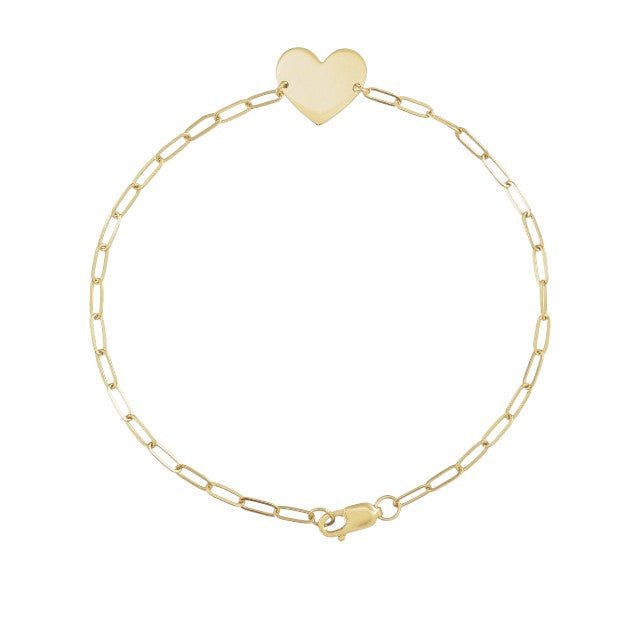 ENGRAVABLE 'The Heart Bracelet' - ALIZETI FINE