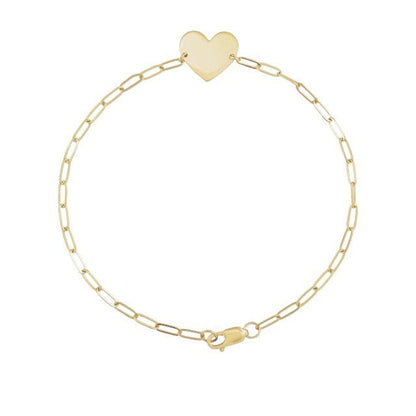 ENGRAVABLE 'The Heart Bracelet' - ALIZETI FINE