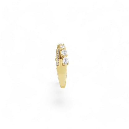 "Faizi" Pear Diamond Ring - ALIZETI FINE