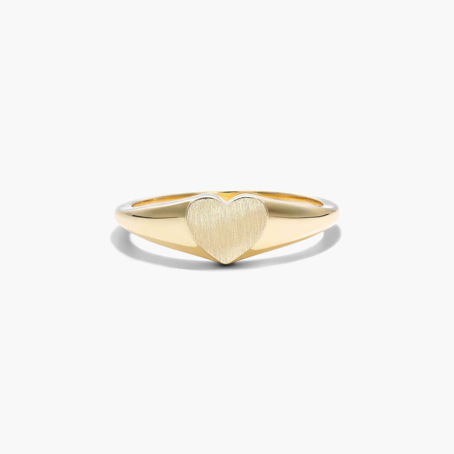 Heart Signet Ring- Engravable