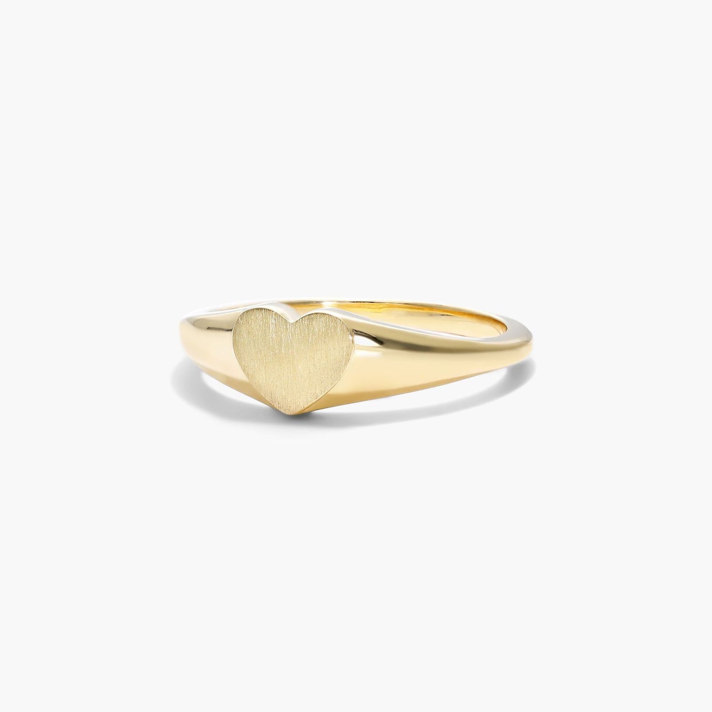 Heart Signet Ring- Engravable