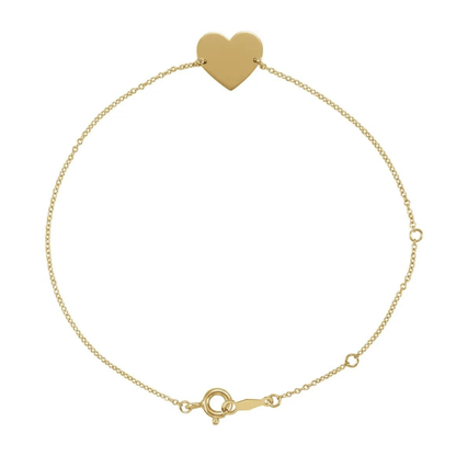 ENGRAVABLE 'The Heart Bracelet' - ALIZETI FINE